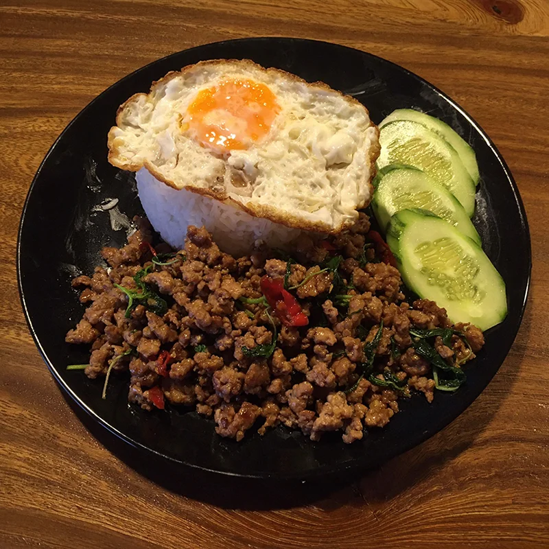 Pad Krapow basil stir‑fry