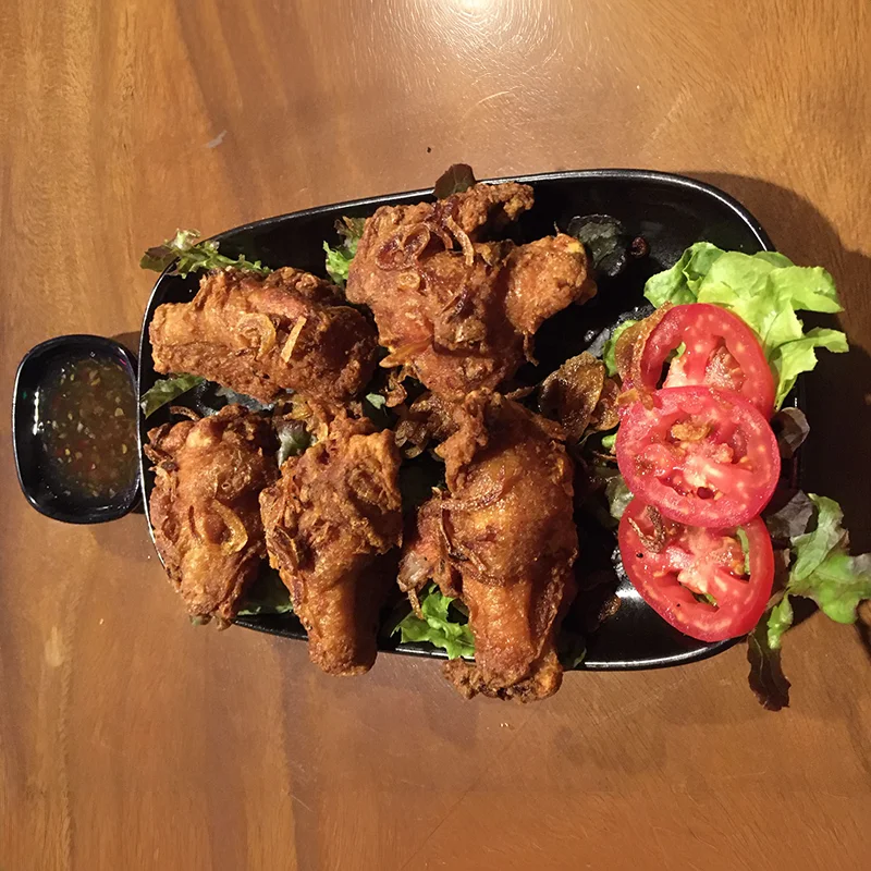 Fried Buffalo Wings – crispy chicken wings