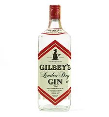 Gilbey’s Gin bottle