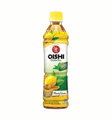 Oishi Green Tea Lemon bottle