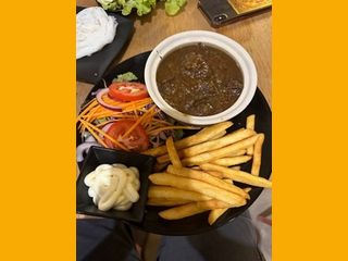 Belgian Beer Stew is meat stew made by slowly simmering beef in Belgian beer