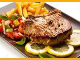 Steak Moo - Grilled juicy pork neck steak